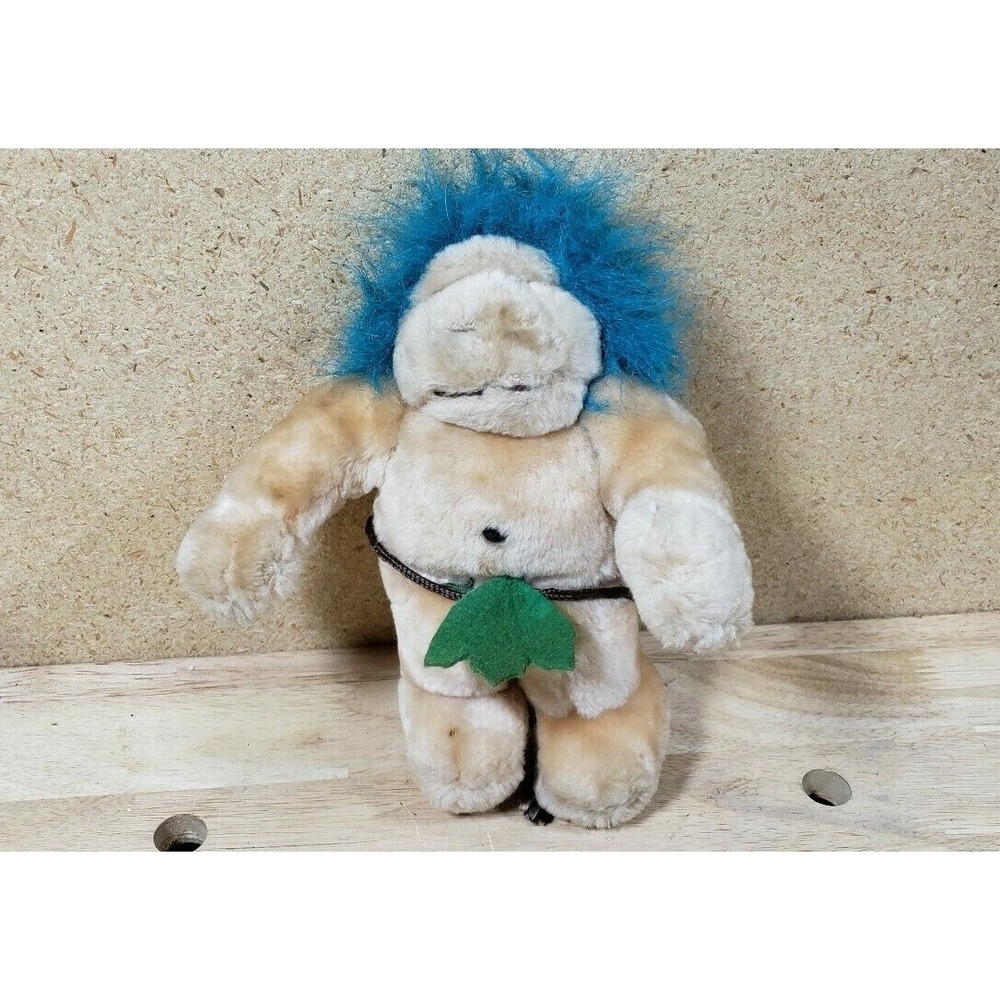 993 Sugar Loaf Caveman Plush Stuffed Vintage